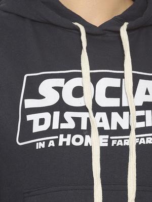 hooded neck printed sweatshirt - 17401322 - Standard Image - 5