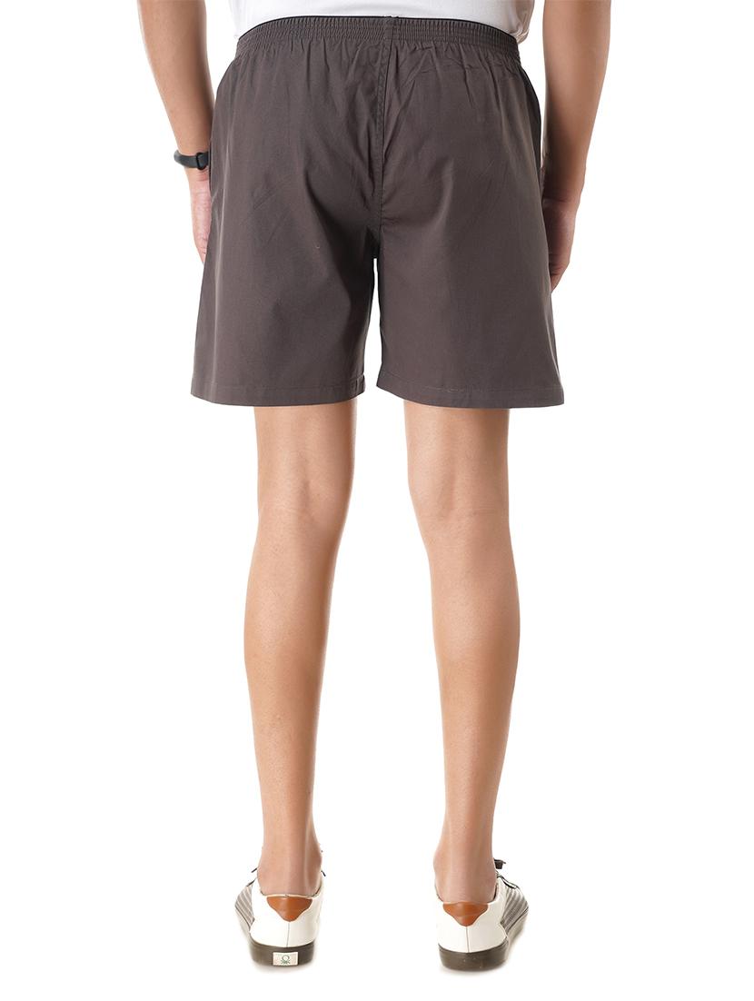 grey solid short - 17401357 - Zoom Image - 3
