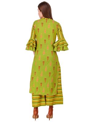 printed kurta palazzo set - 17401496 - Standard Image - 3