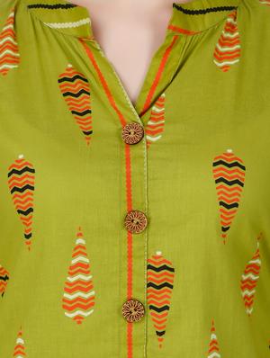 printed kurta palazzo set - 17401496 - Standard Image - 4
