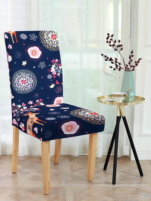 stylish soft elastic chair cover pack of 1 - 17402952 - Standard Image - 1