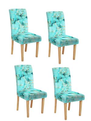 stylish soft elastic chair cover pack of 4 - 17402970 - Standard Image - 2
