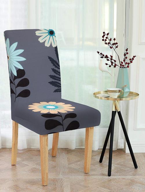 stylish soft elastic chair cover pack of 4 - 17402971 - Standard Image - 1