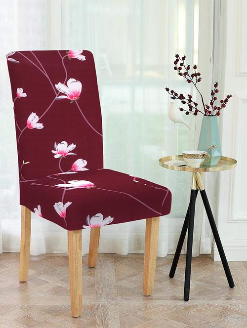 stylish soft elastic chair cover pack of 6 - 17403006 - Standard Image - 1