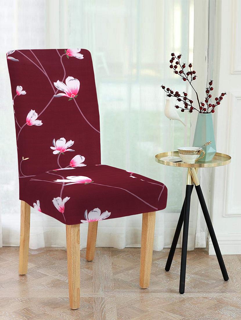 stylish soft elastic chair cover pack of 6 - 17403006 - Zoom Image - 1