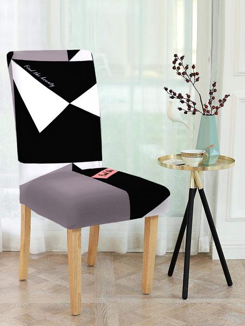 stylish soft elastic chair cover pack of 6 - 17403013 - Standard Image - 1