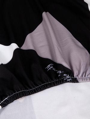 stylish soft elastic chair cover pack of 6 - 17403013 - Standard Image - 3