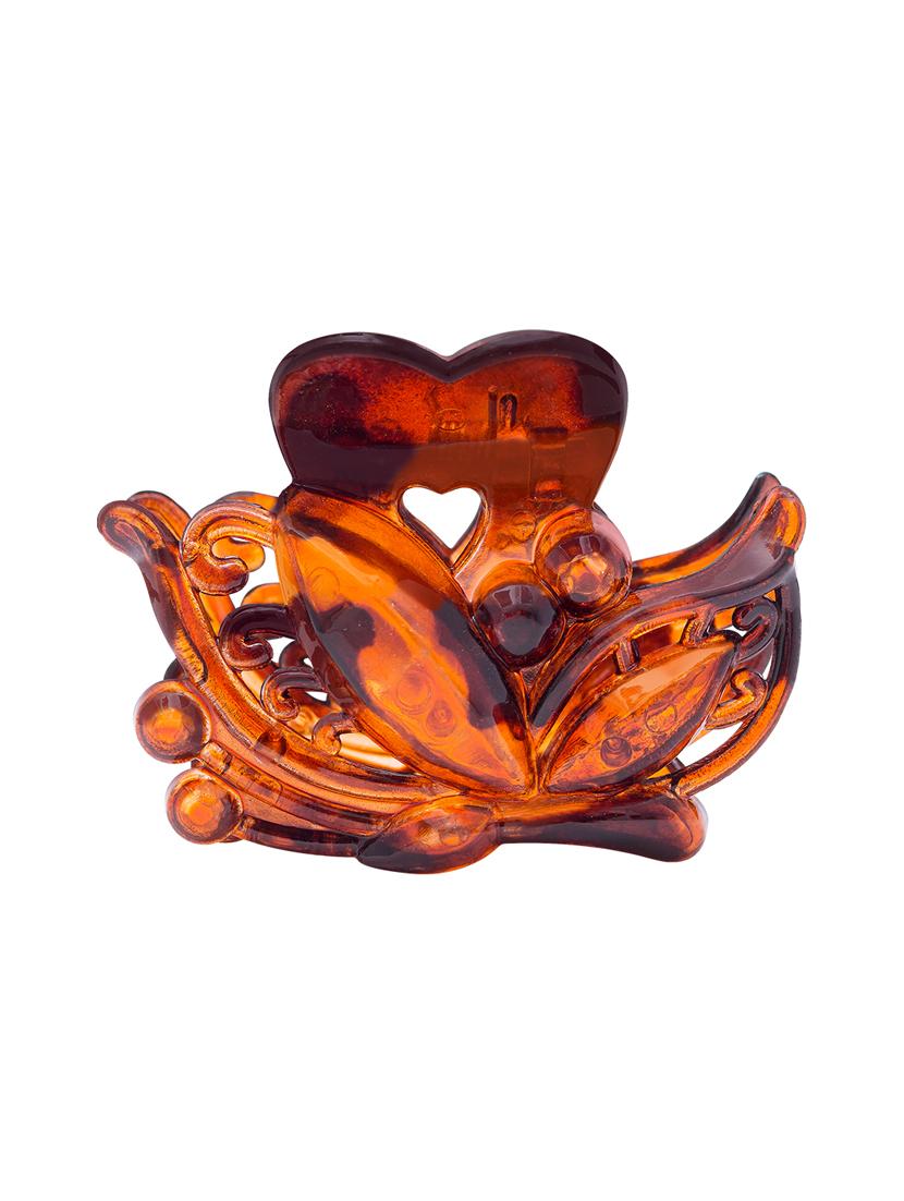 set of 6 butterfly -shape brown color hair claw clip for women - 17403128 - Zoom Image - 5