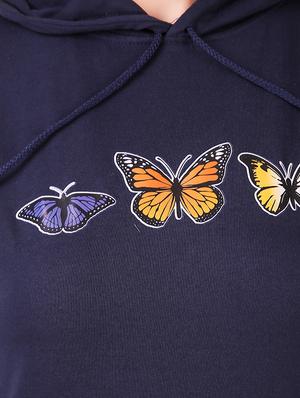 hooded neck graphic sweatshirt - 17403197 - Standard Image - 4