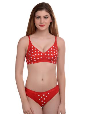 polka dot bra and panty set - 17403267 - Standard Image - 2
