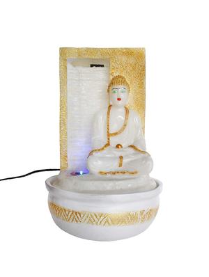 polyresin multicolour buddha one step indoor table top water fountain with adjustable speed control - 17403296 - Standard Image - 3