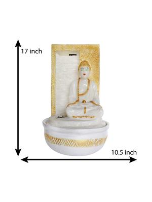 polyresin multicolour buddha one step indoor table top water fountain with adjustable speed control - 17403296 - Standard Image - 6