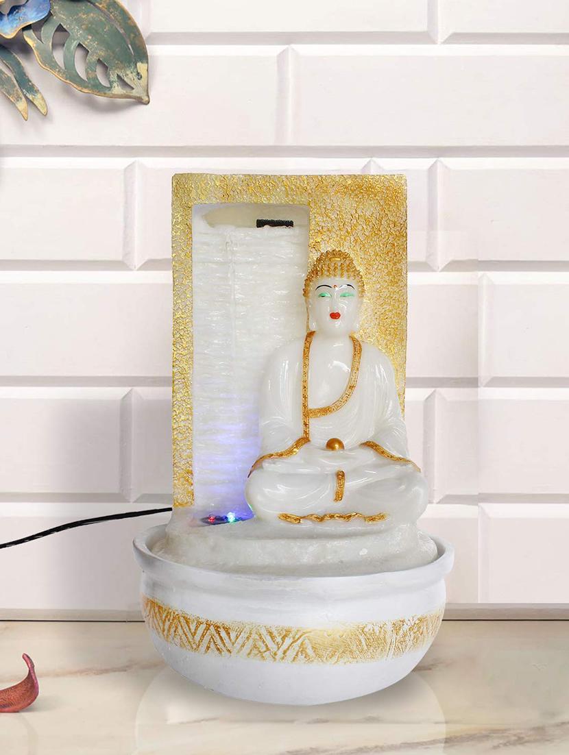 polyresin multicolour buddha one step indoor table top water fountain with adjustable speed control - 17403296 - Zoom Image - 1