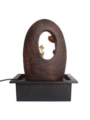 polyresin golden brown buddha one step indoor table top water fountain with adjustable speed control - 17403297 - Standard Image - 4
