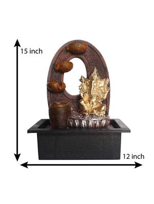 polyresin golden brown buddha one step indoor table top water fountain with adjustable speed control - 17403297 - Standard Image - 5