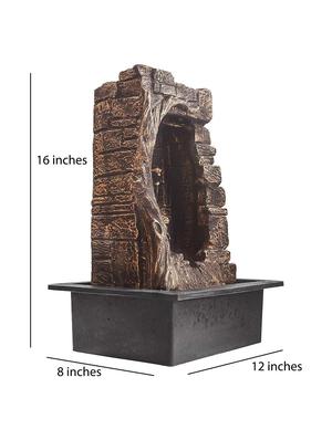 polyresin golden black ganesha one step indoor table top water fountain with adjustable speed control - 17403303 - Standard Image - 6