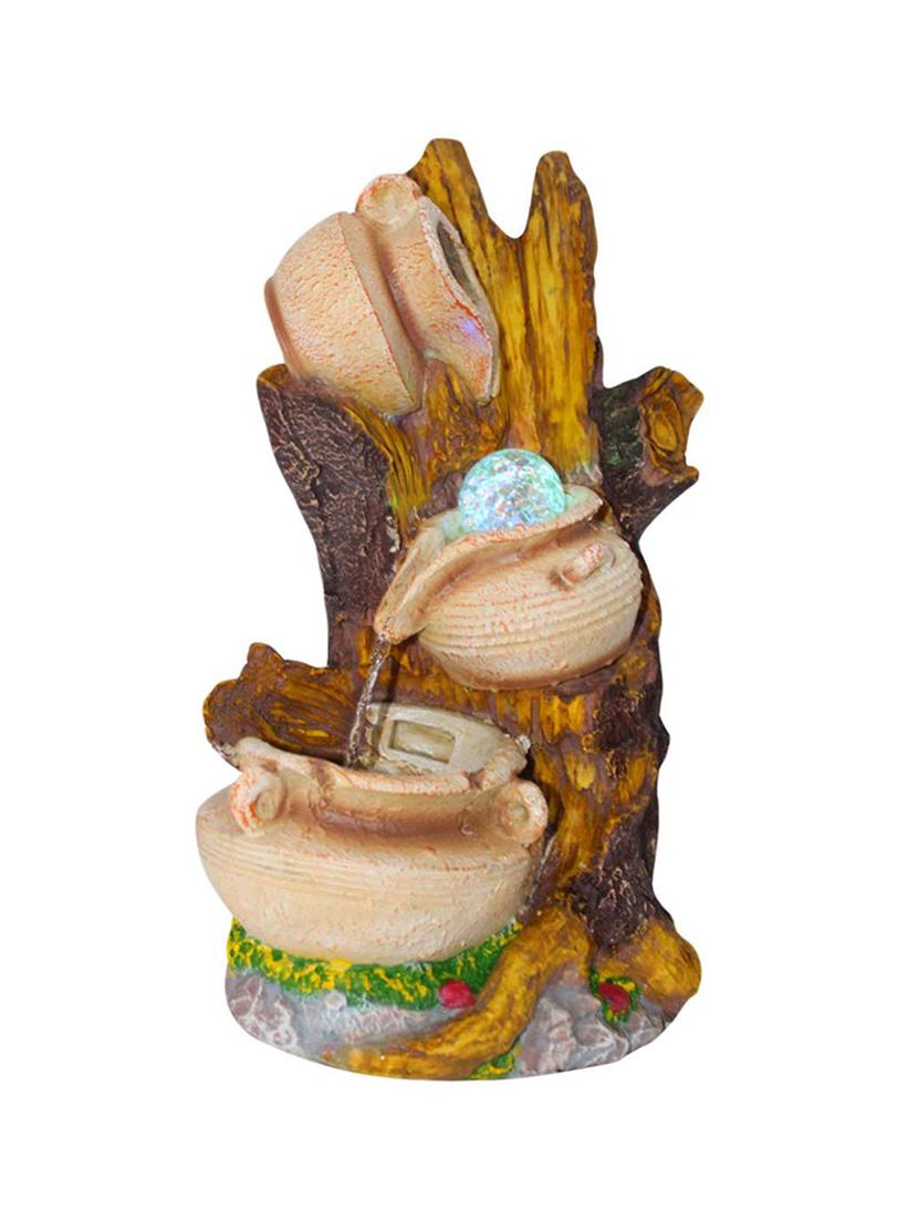 polyresin multicolour one step water fountain with adjustable speed control - 17403305 - Zoom Image - 3