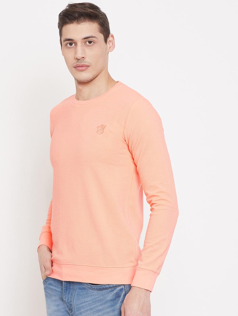 pink solid sweatshirt - 17403421 - Zoom Image - 2