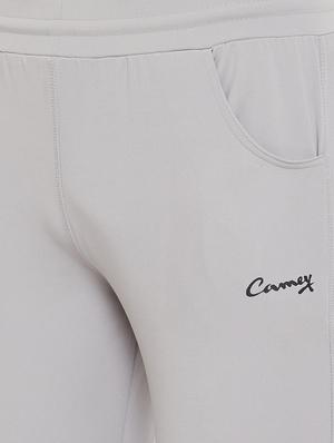 grey solid full length track pant - 17404063 - Standard Image - 6
