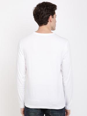 white solid t-shirt - 17405287 - Standard Image - 4