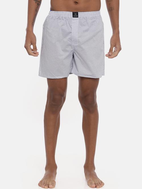 white printed boxer - 17405403 - Standard Image - 1
