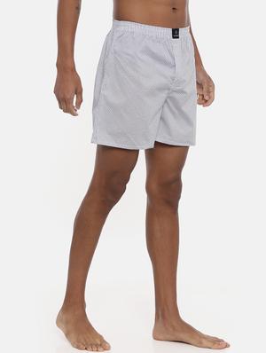 white printed boxer - 17405403 - Standard Image - 2