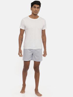 white printed boxer - 17405403 - Standard Image - 4