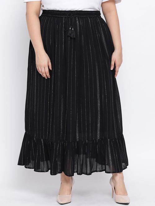 mid rise plus a-line skirt - 17405485 - Standard Image - 1