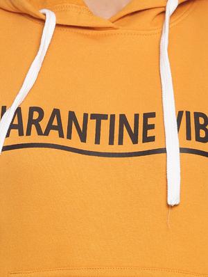 hooded neck typographic sweatshirt - 17405501 - Standard Image - 4