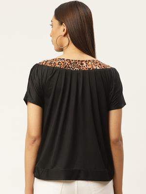 pleat detail top - 17406015 - Standard Image - 3