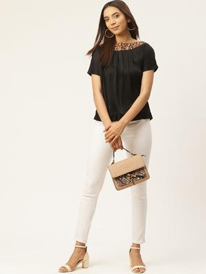 pleat detail top - 17406015 - Standard Image - 4