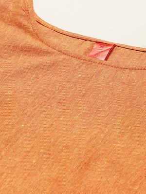 tie front solid top - 17406017 - Standard Image - 5
