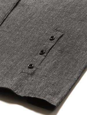 mandarin neck formal blazer - 17406027 - Standard Image - 5