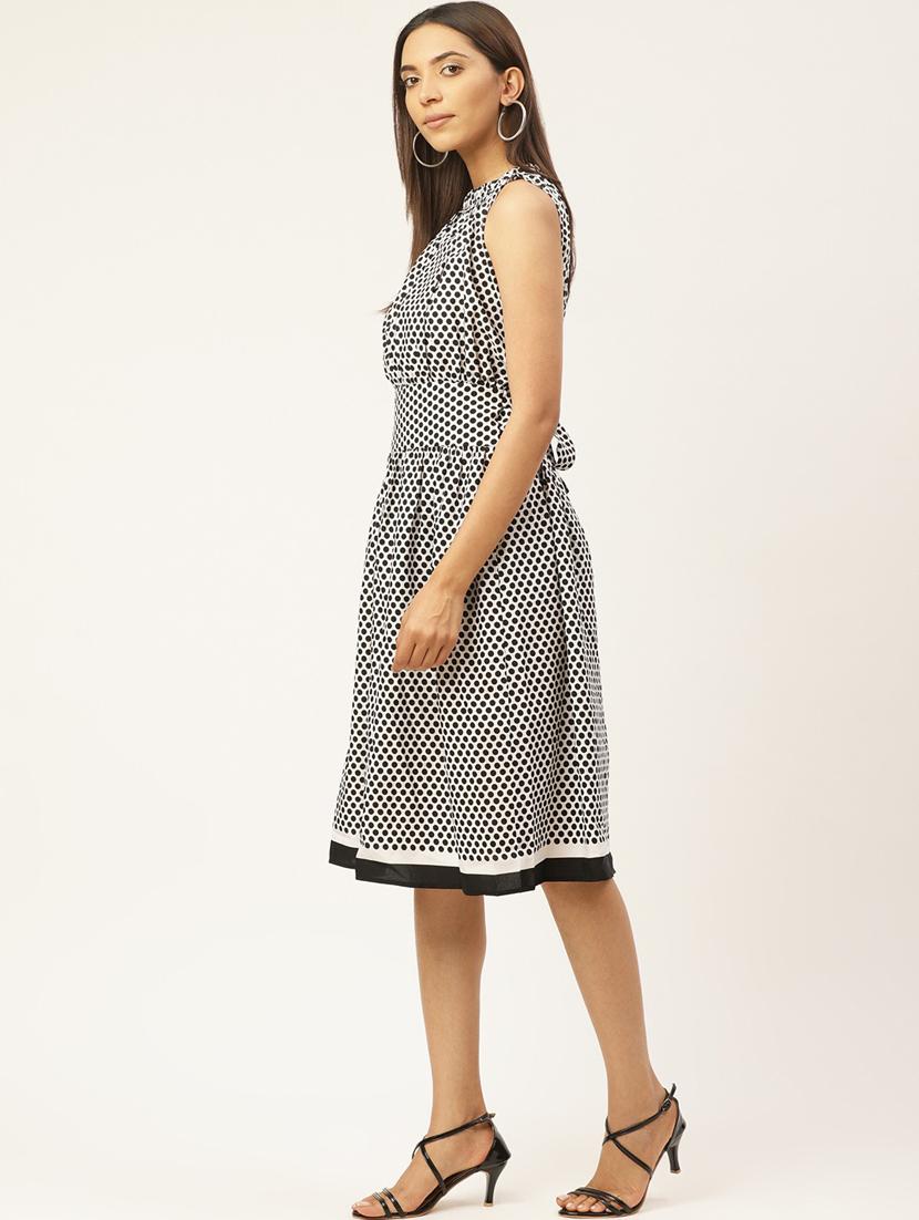 printed a-line dress - 17406031 - Zoom Image - 2