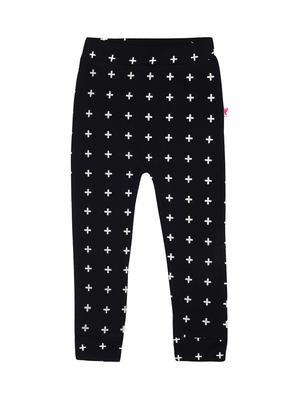 pack of 2 black cotton legging - 17406065 - Standard Image - 2