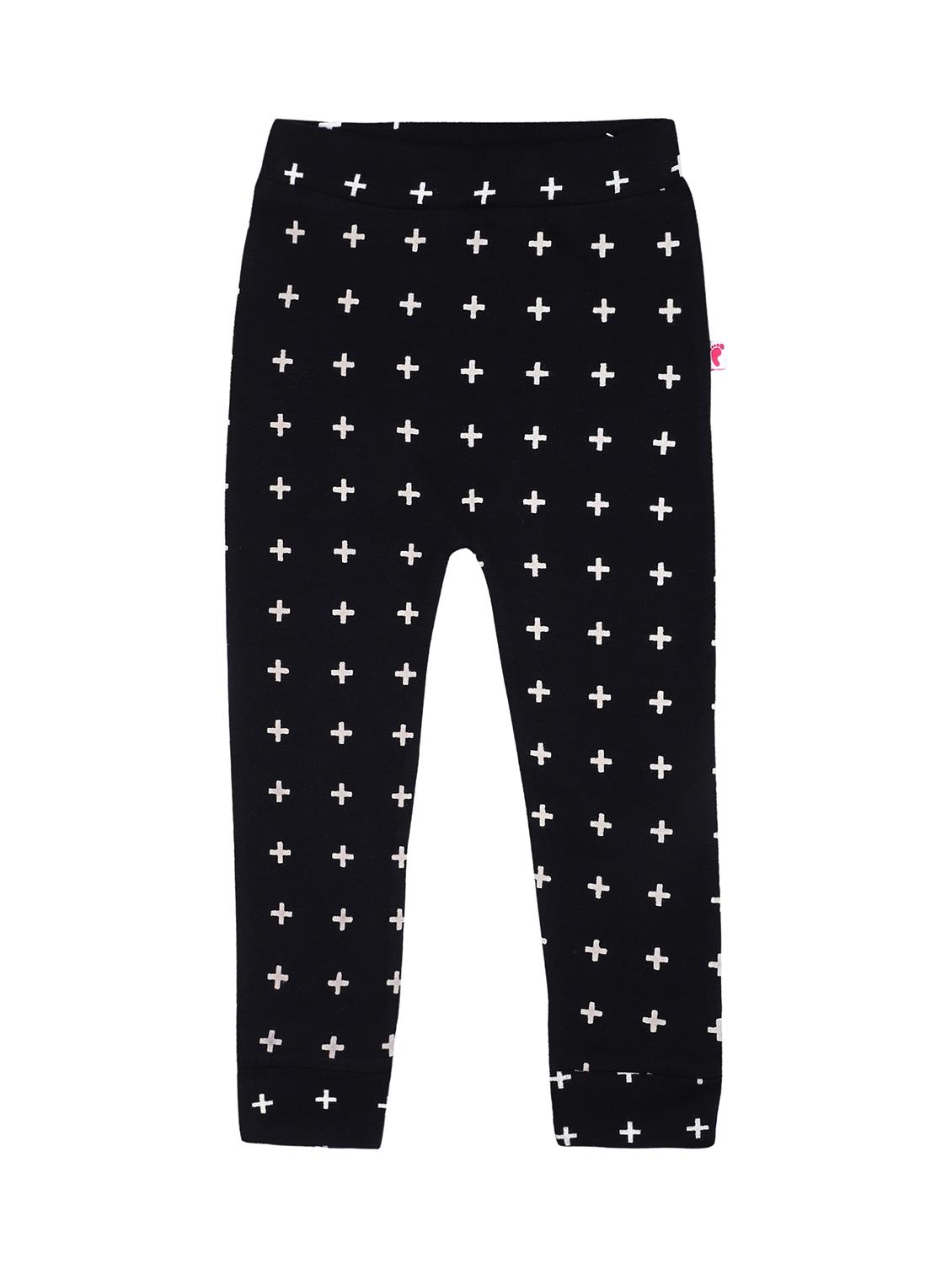 pack of 2 black cotton legging - 17406065 - Zoom Image - 2