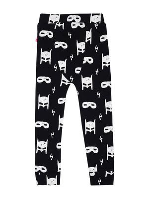 pack of 3 black cotton legging - 17406066 - Standard Image - 9