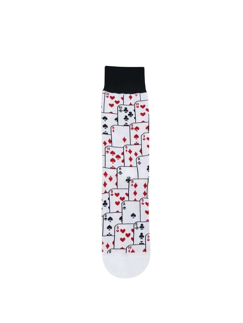 multi colored cotton above ankle length sock - 17406124 - Zoom Image - 4