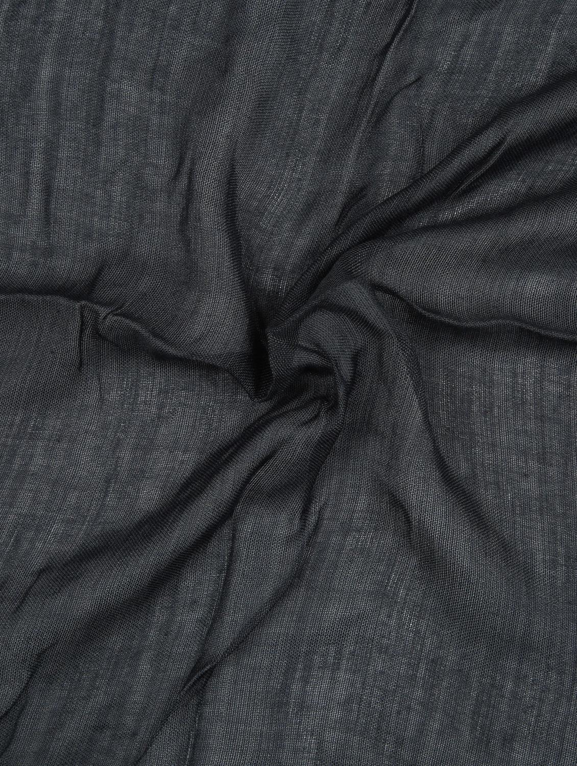 black viscose stole - 17406195 - Zoom Image - 6