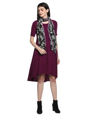 white viscose stole - 17406197 - Standard Image - 3