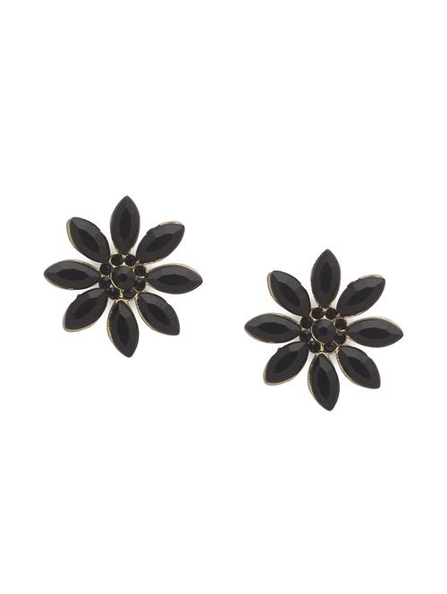 gold metal studs earring - 17407411 - Standard Image - 1