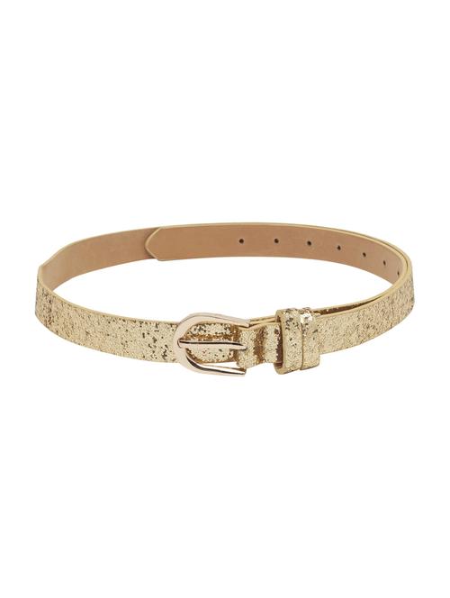 gold leatherette (pu belt - 17407561 - Standard Image - 1