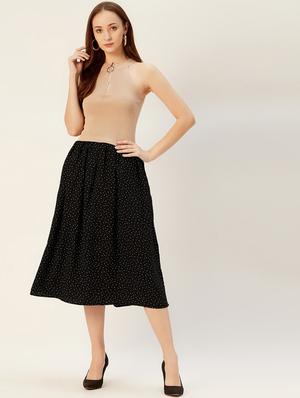 high rise polka dot skirts - 17408529 - Standard Image - 4