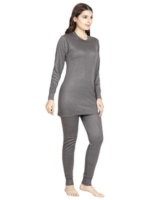 brown solid couples top bottom set - 17408932 - Standard Image - 3