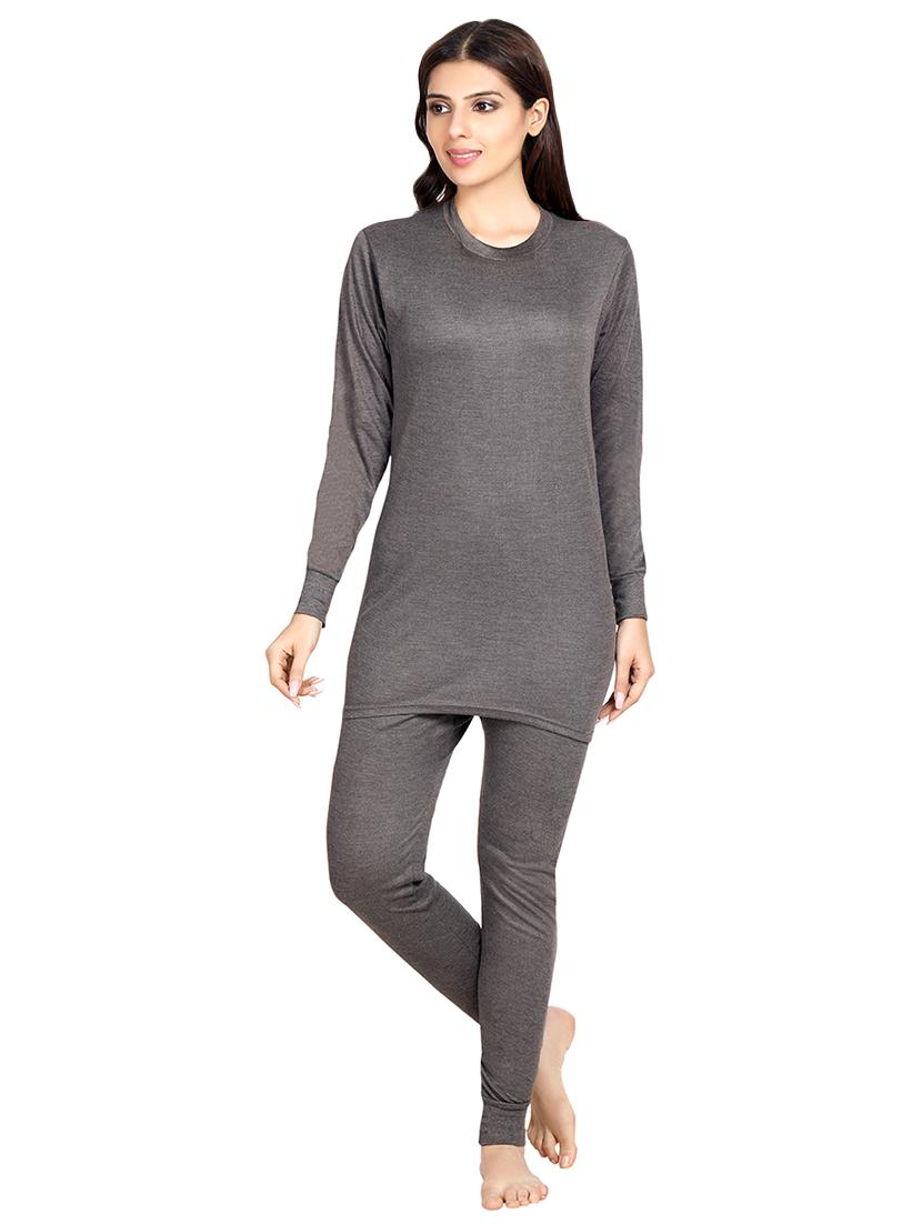 brown solid couples top bottom set - 17408932 - Zoom Image - 2
