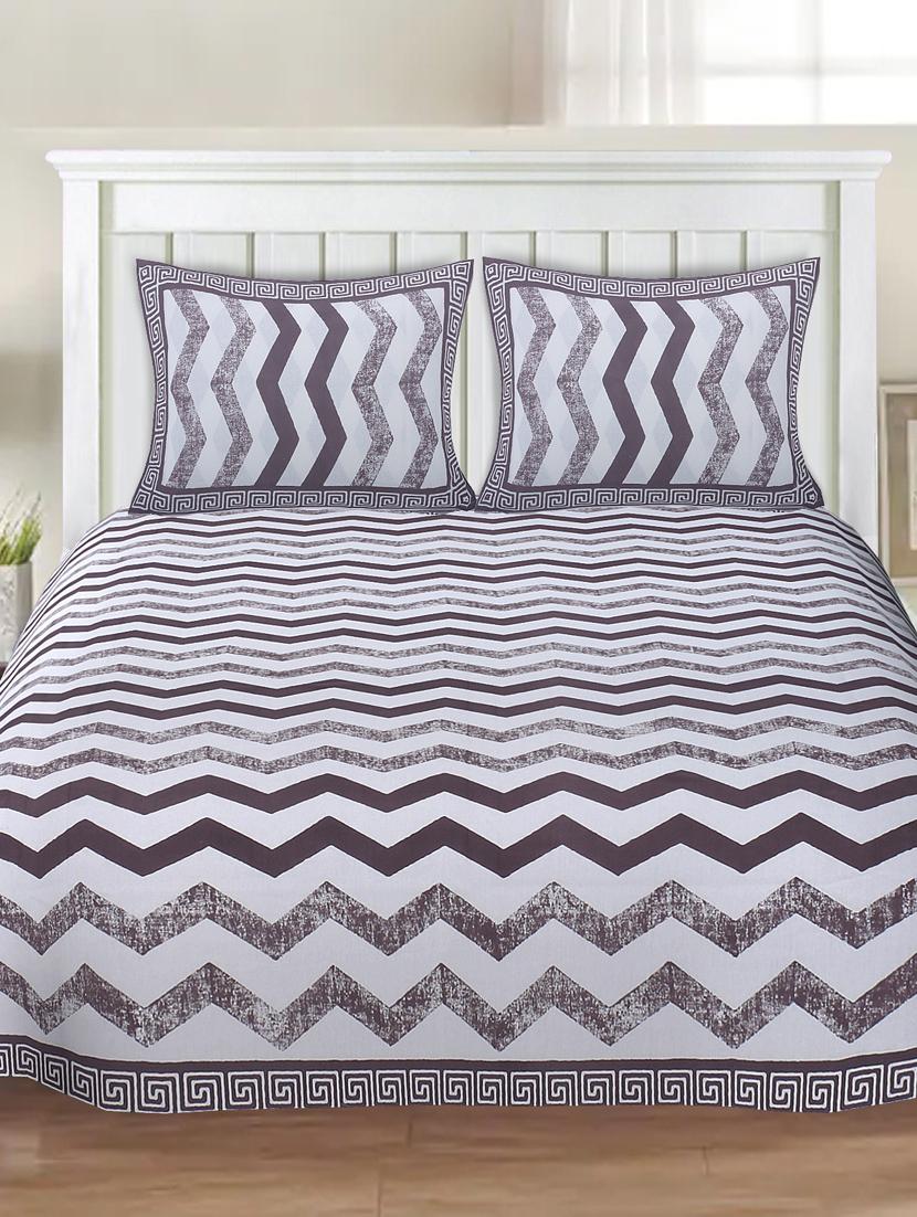 cotton jaipuri printed king size double bedsheet with 2 pillow cover - 17409652 - Zoom Image - 1