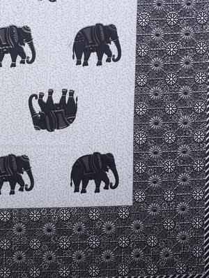 cotton jaipuri printed king size double bedsheet with 2 pillow cover - 17409661 - Standard Image - 4