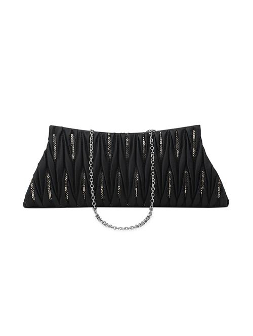 black leatherette (pu) regular clutch - 17409793 - Very Small Image - 1