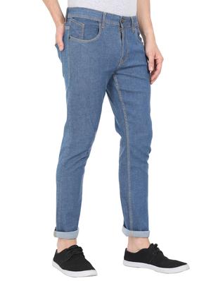 blue plain denim jeans - 17409857 - Standard Image - 2