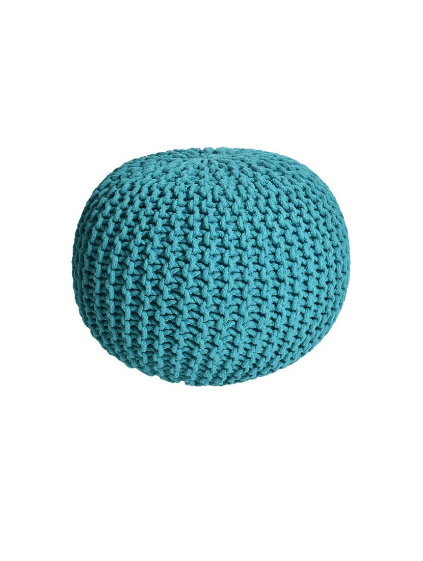 sheen décor jute round pouffe in natural color size(17x17x16 inches) - 17409897 - Zoom Image - 2